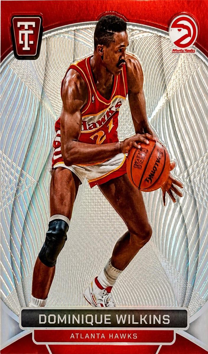 2024 Panini Totally Certified Basketball Mirror Platinum Silver Dominique Wilkins #195