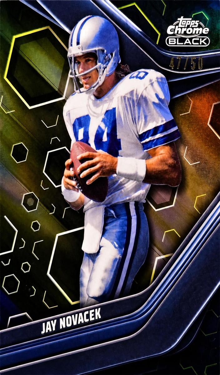 2023 Topps Composite Football Gold Refractor Jay Novacek #113