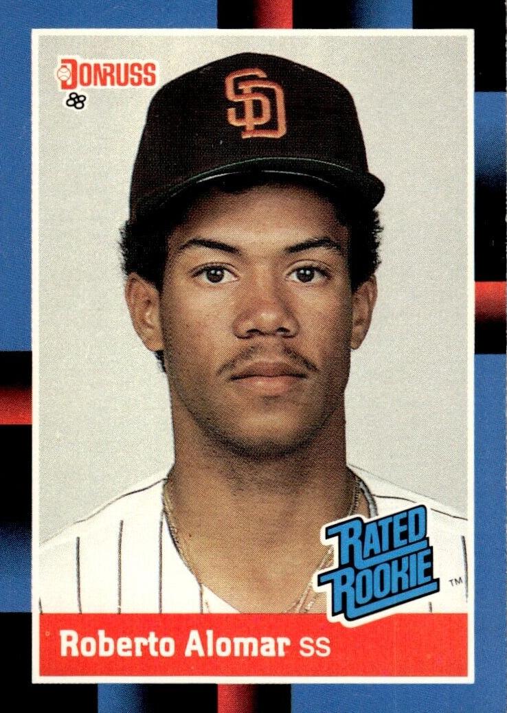1988 Leaf Baseball Roberto Alomar #34