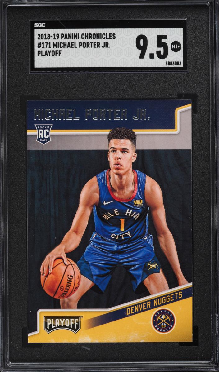 2018 Panini Chronicles Basketball Michael Porter Jr. #171 PSA 8.5