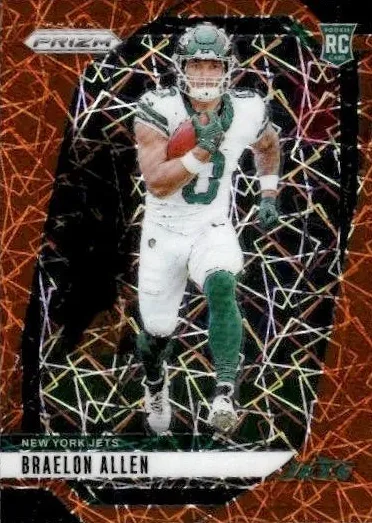 2024 Panini Prizm Football Lazer Braelon Allen #311 PSA 9