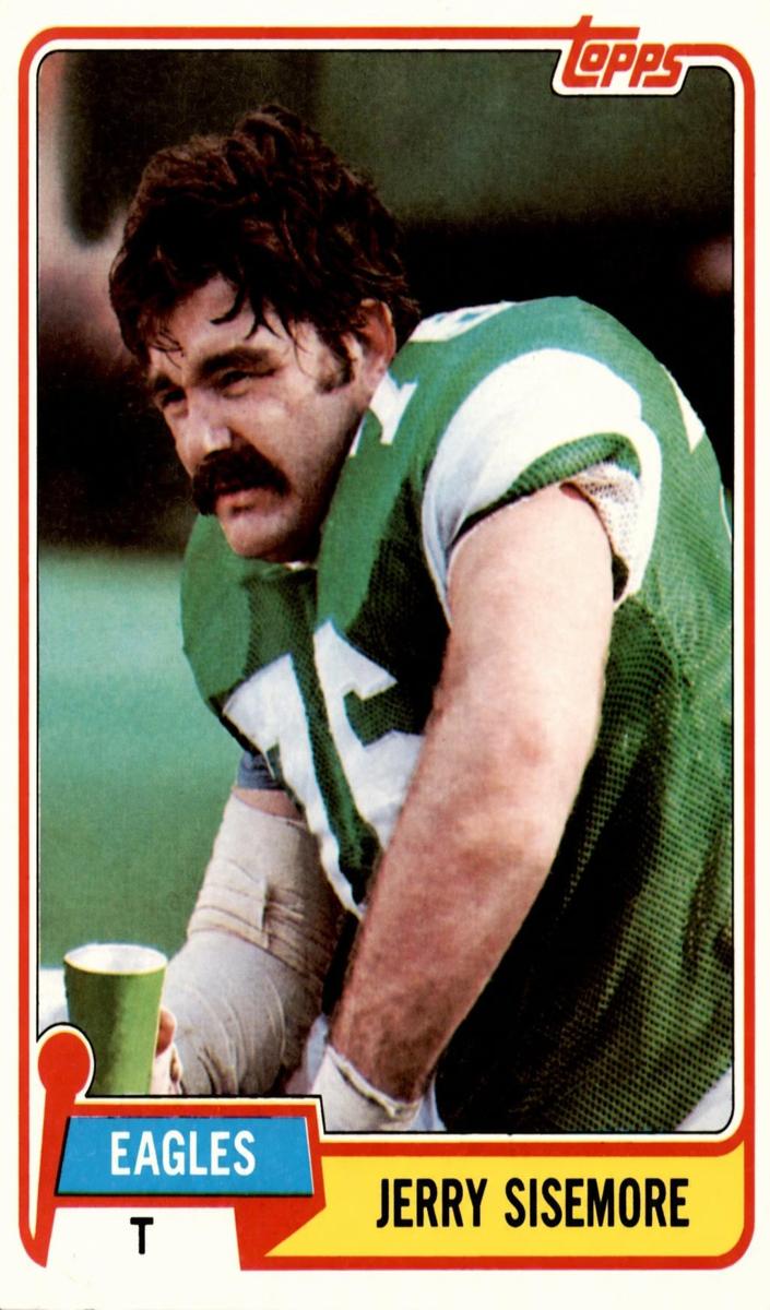 1981 Topps Football Jerry Sisemore #112 SGC 9