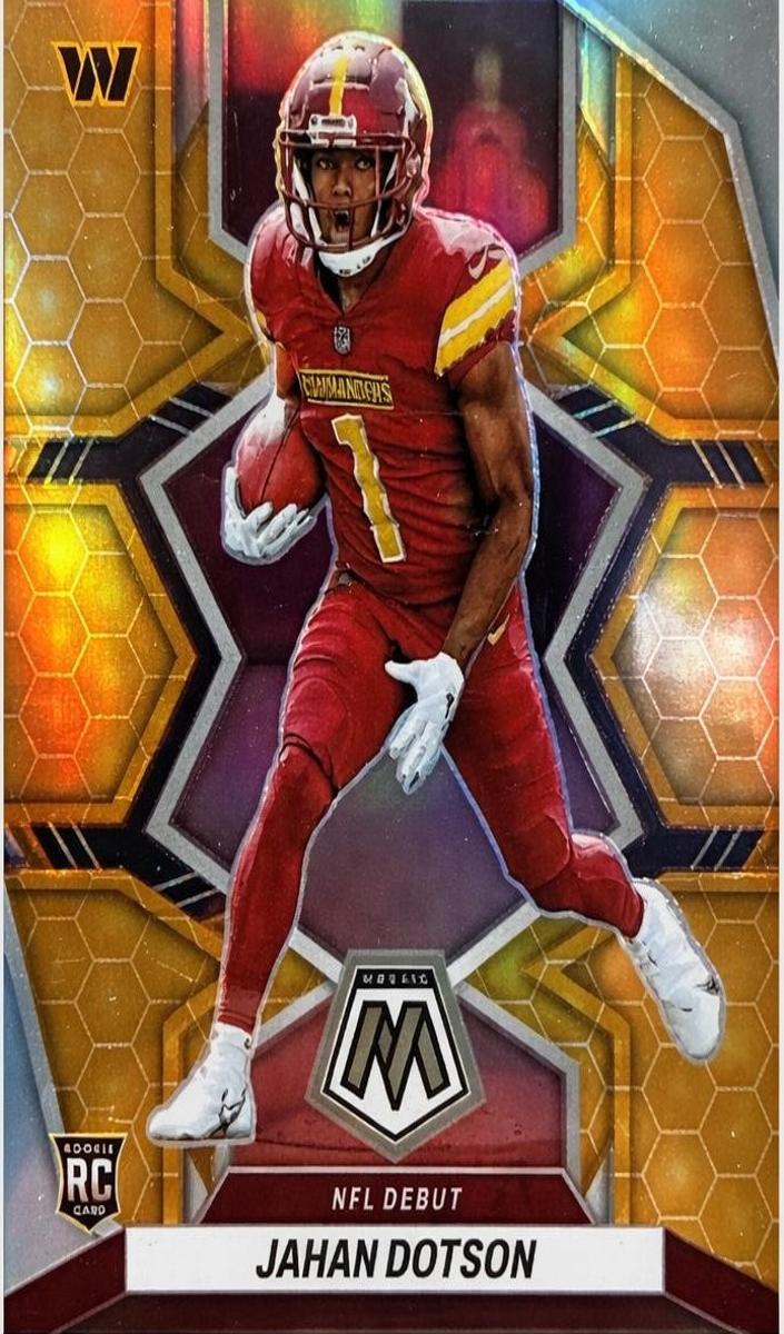 2022 Panini Mosaic Football Honeycomb Jahan Dotson #280