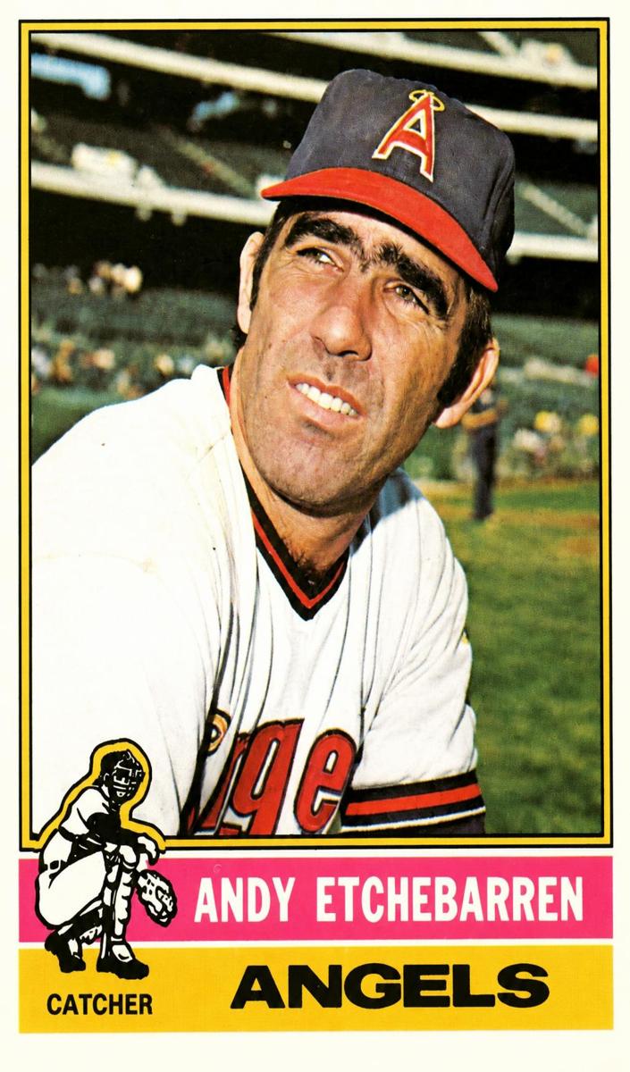 1976 O-Pee-Chee Baseball Andy Etchebarren #129 PSA 10