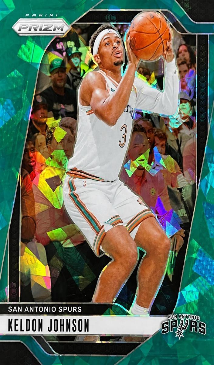 2024 Panini Prizm Basketball Teal Ice Keldon Johnson #24