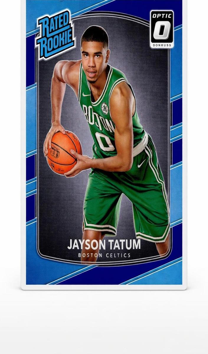 2017 Donruss Optic Basketball Purple Jayson Tatum #198 PSA 9