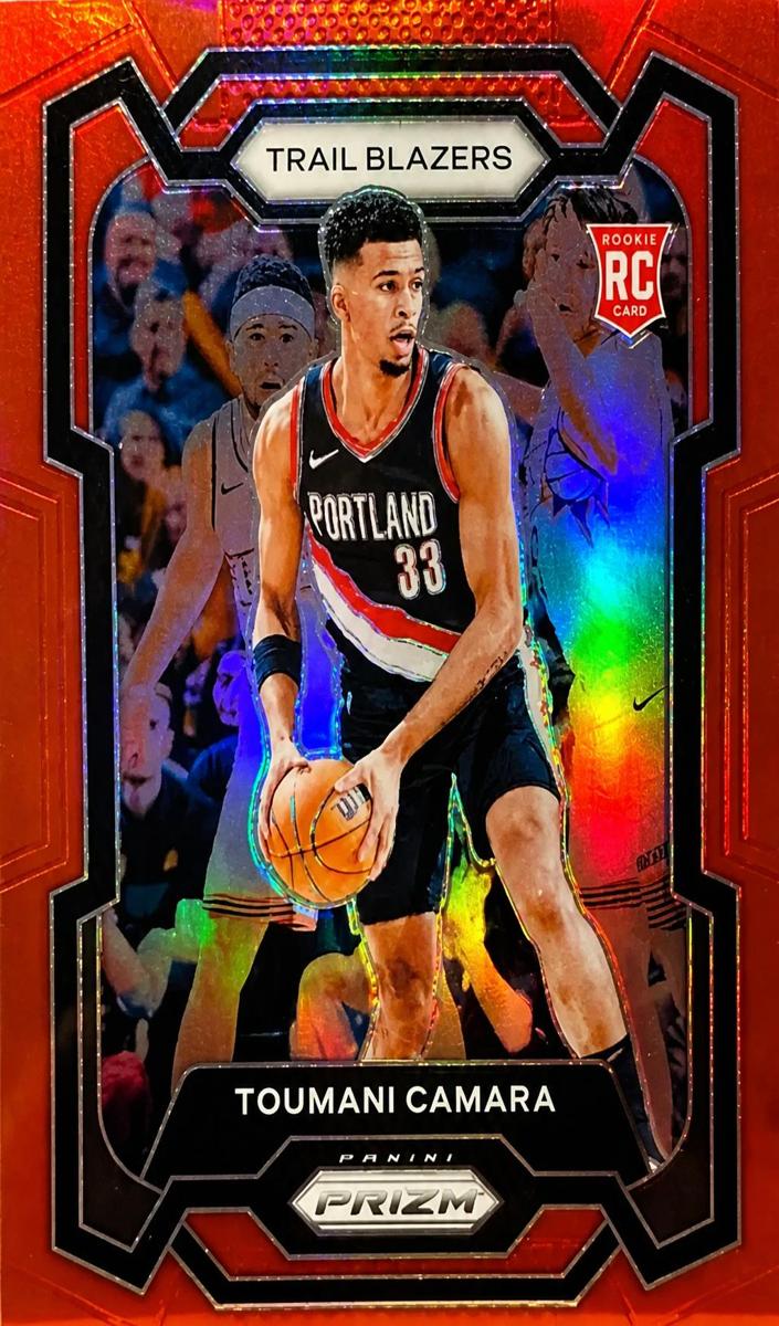 2023 Panini Prizm Basketball Red Toumani Camara #164