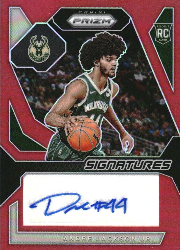 2023 Panini Prizm Basketball Red Andre Jackson Jr. #RSI-AJJ