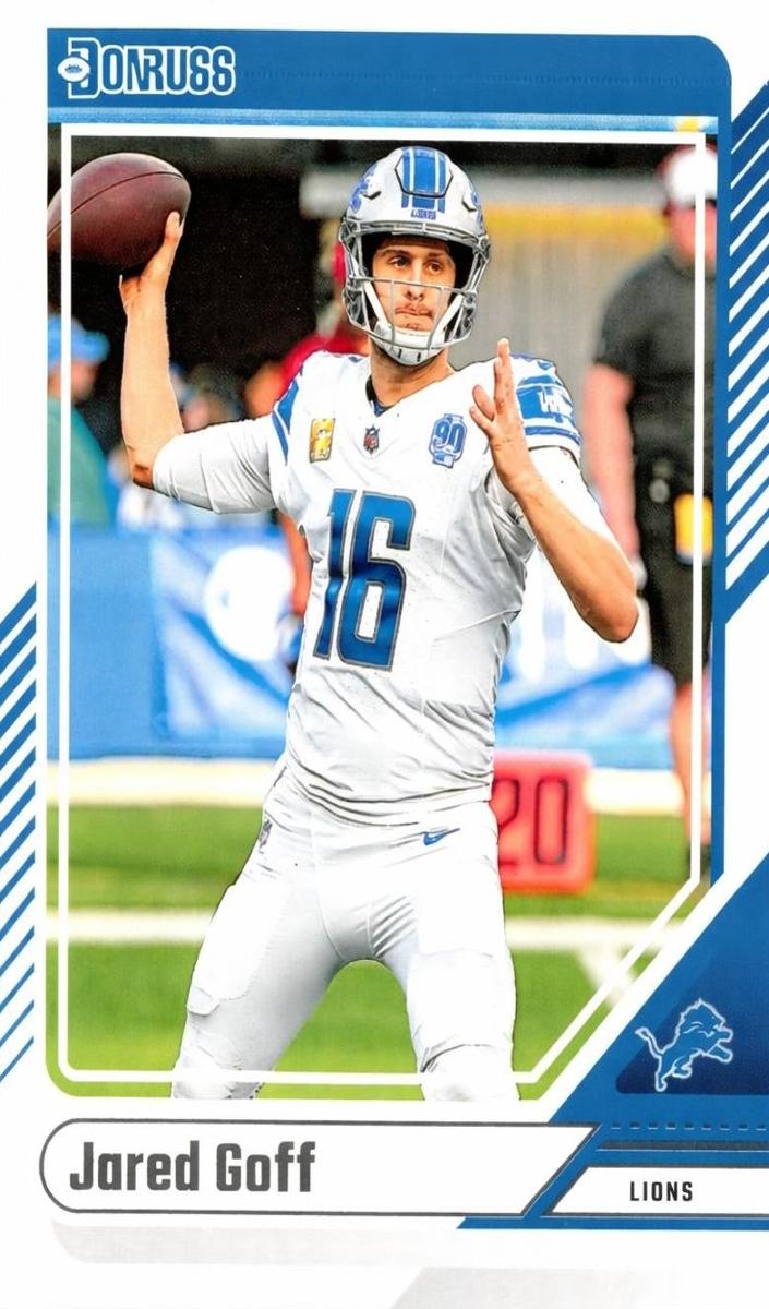 2024 Panini Donruss Football Jared Goff #200 SGC 9.5