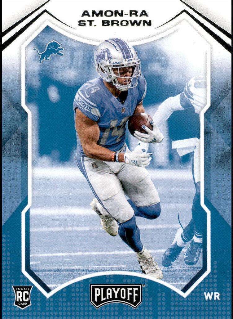 2021 Panini Playoff Football Amon-Ra St. Brown #231
