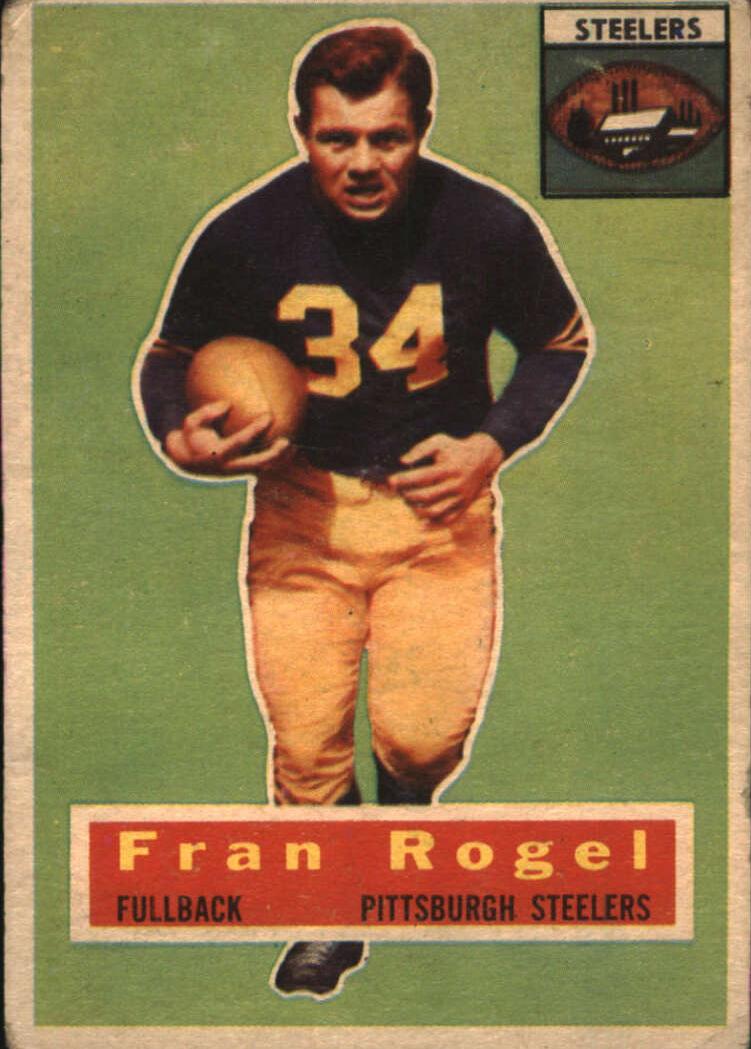 1956 Topps Football Fran Rogel #15
