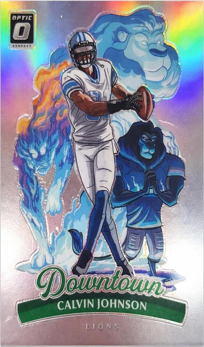 2025 Donruss Optic Football Calvin Johnson #4