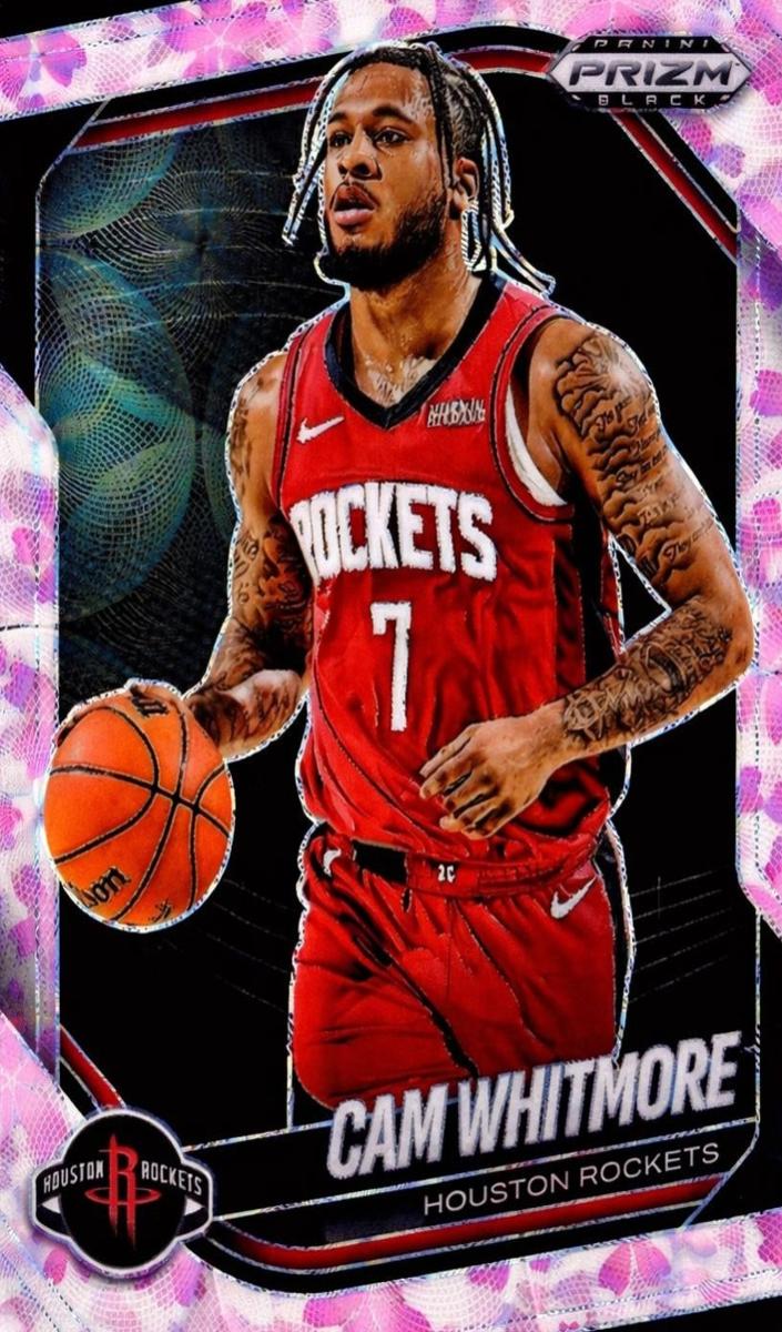 2024 Panini Prizm Black Basketball Cherry Blossom Cam Whitmore #199 PSA 10