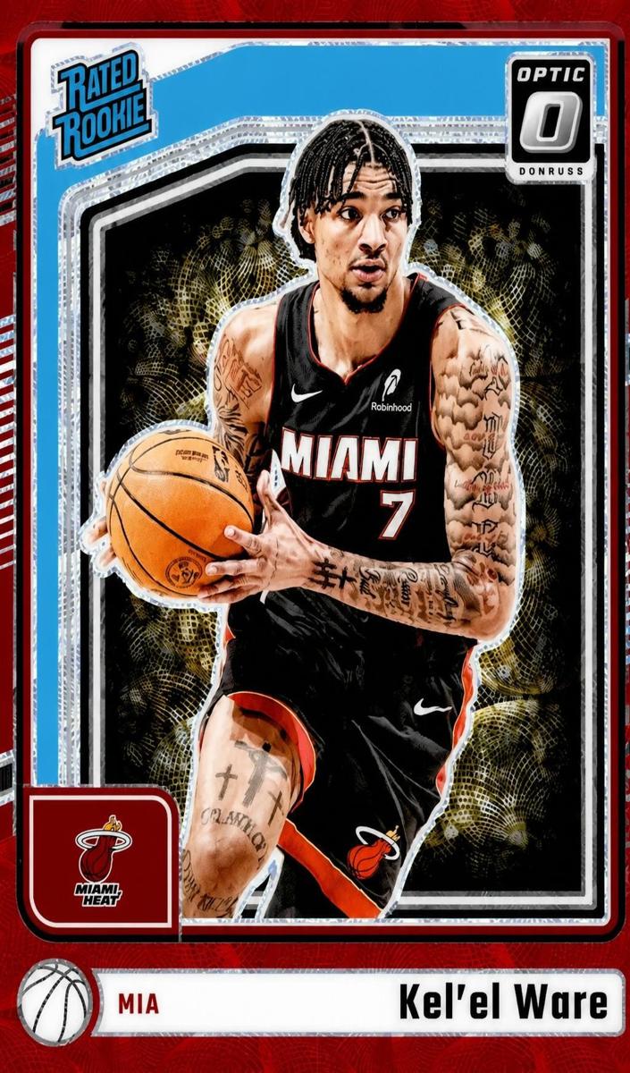 2024 Donruss Optic Basketball Red International Kel'el Ware #280