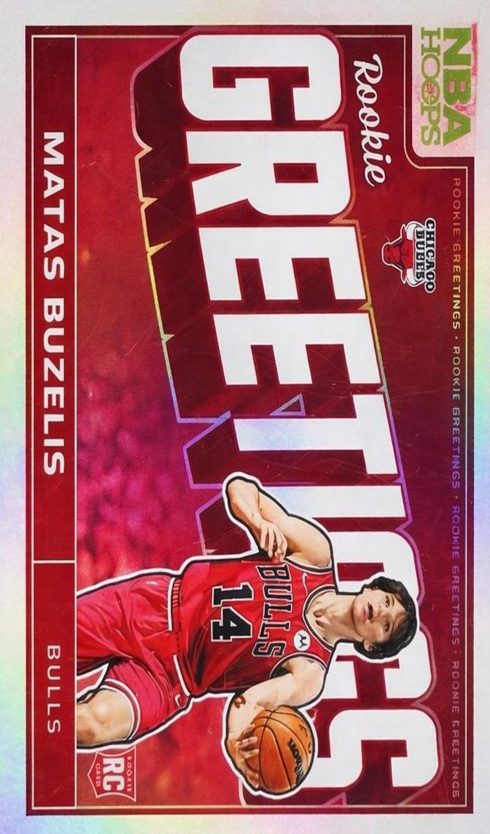 2024 Panini Hoops Basketball Holo Matas Buzelis #16