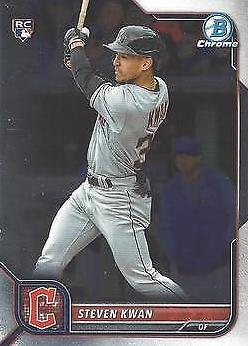 2022 Bowman Chrome Baseball Steven Kwan #39 SGC 9.5