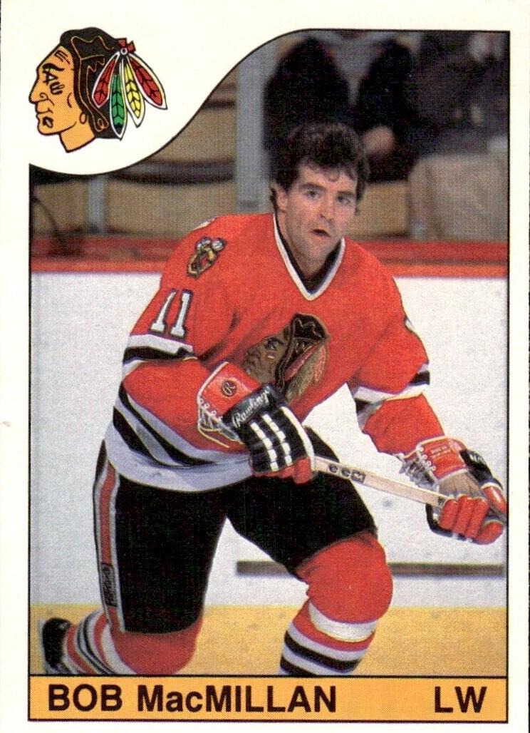 1985 O-Pee-Chee Hockey Bob Macmillan #193 PSA 8.5