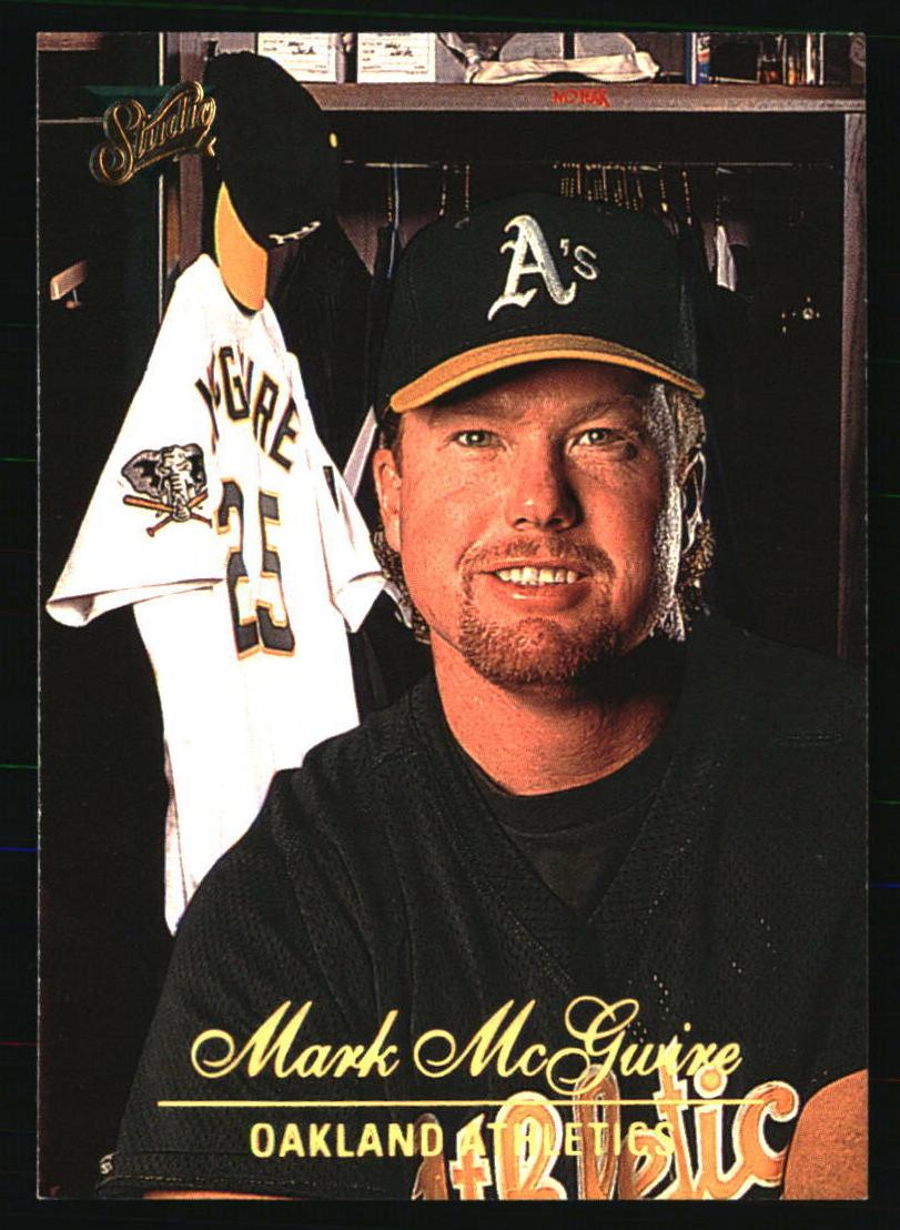 1994 Studio Baseball Mark McGwire #4 PSA 9