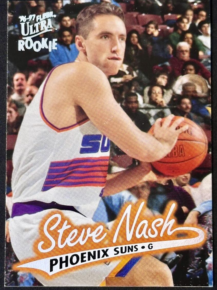 1996 Fleer Ultra Basketball Steve Nash #87