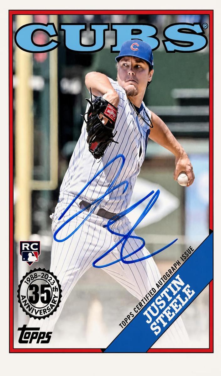 2023 Topps Baseball Justin Steele #88BA-JST