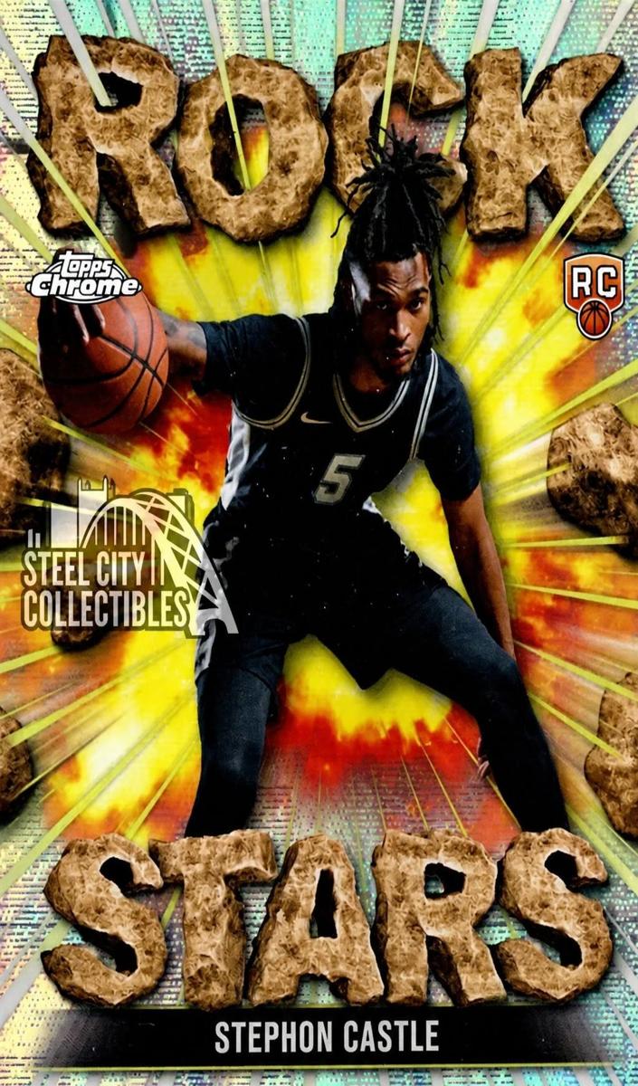 2024 Topps Chrome Basketball Stephon Castle #RS-13 PSA 10