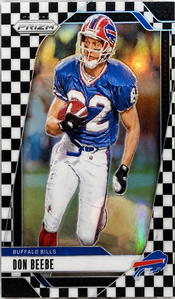 2024 Panini Prizm Football Black and White Checker Don Beebe #35