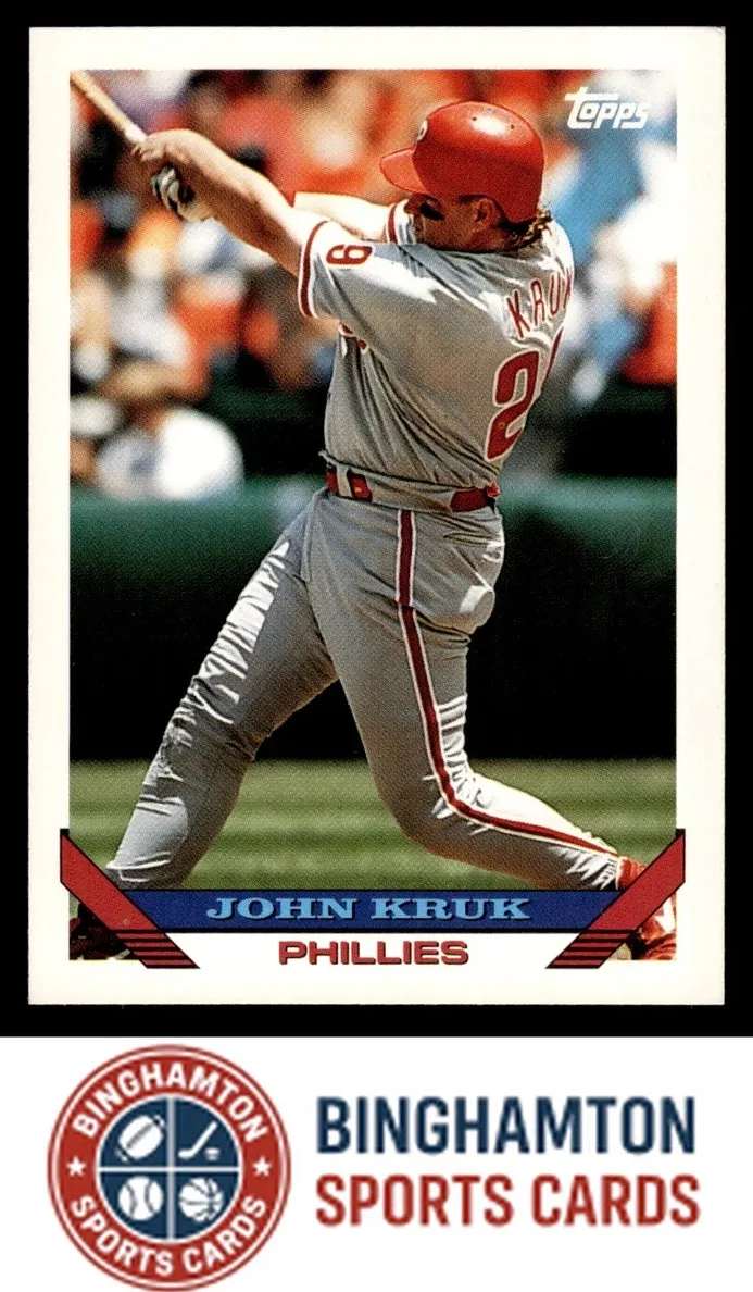 1993 Topps Baseball John Kruk #340 PSA 9