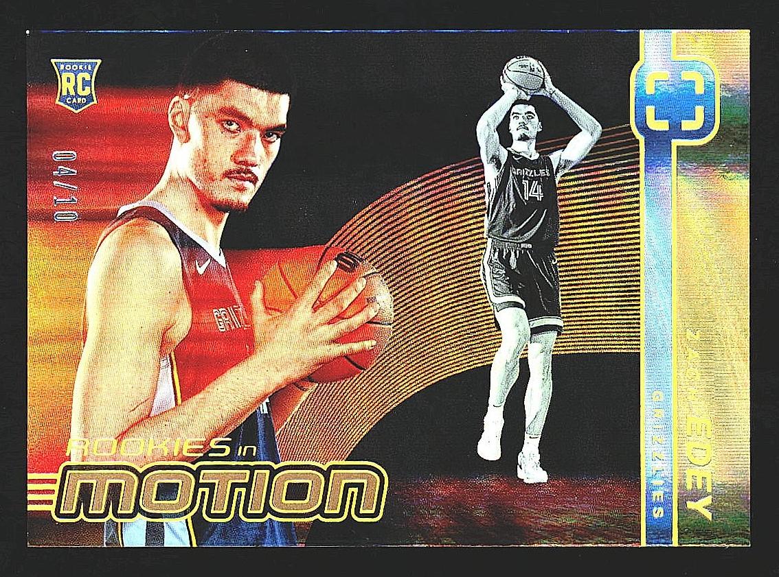 2024 Panini PhotoGenic Basketball Gold Zach Edey #1