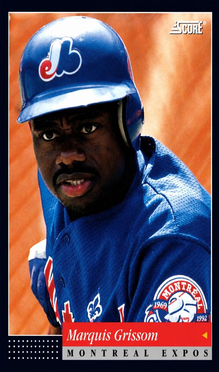 1994 Score Baseball Marquis Grissom #352