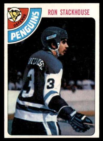 1978 Topps Hockey Ron Stackhouse #72 PSA 9