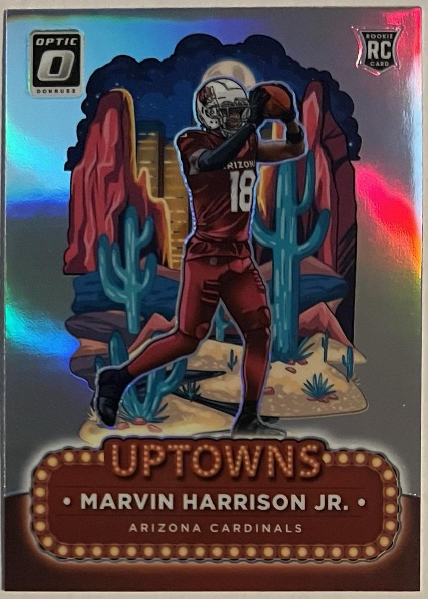 2024 Donruss Optic Football Marvin Harrison Jr. #5 RAW Ungraded