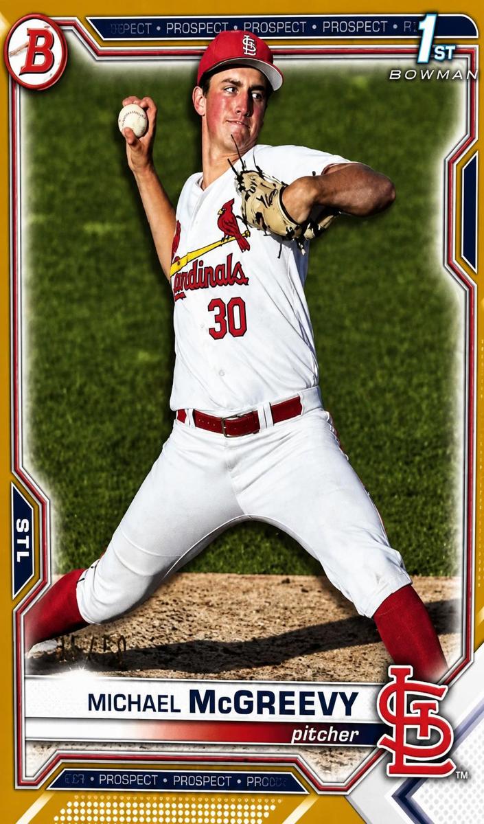 2021 Bowman Draft Baseball Gold Michael McGreevy #BD-91