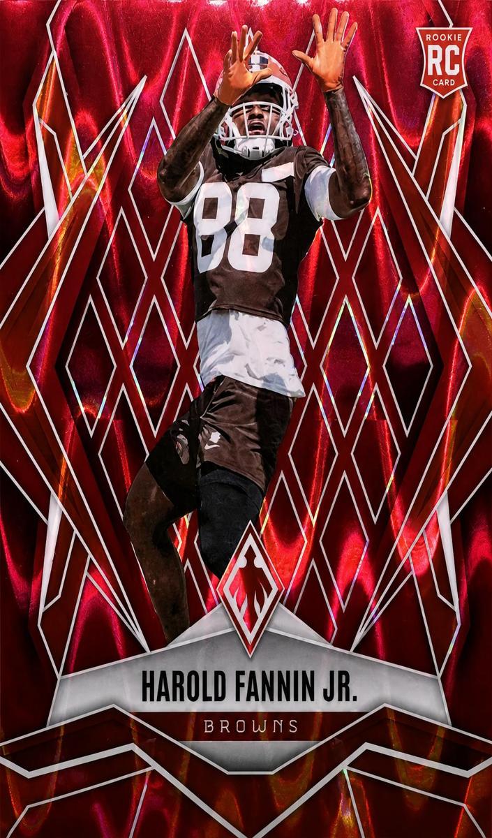 2025 Panini Phoenix Football Red Harold Fannin Jr. #217