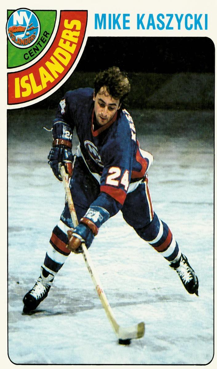 1978 Topps Hockey Mike Kaszycki #171 PSA 9