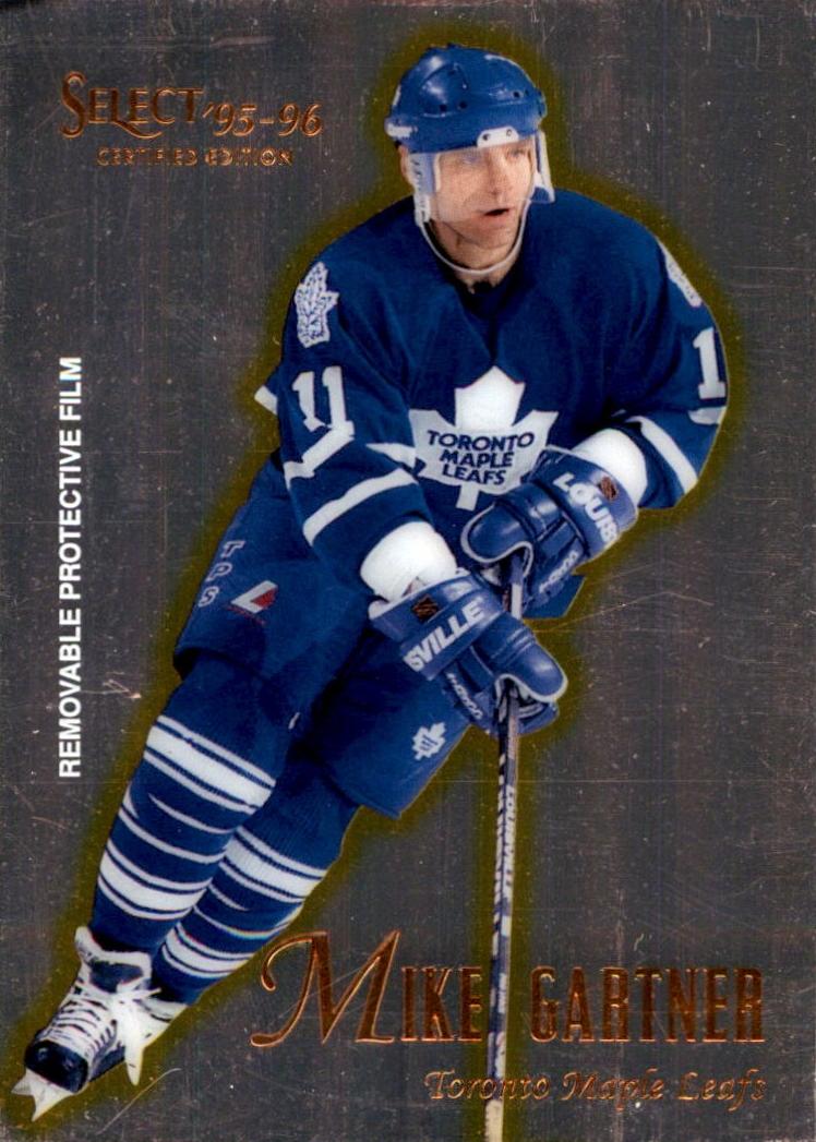 1995 Select Certified Hockey Mike Gartner #54