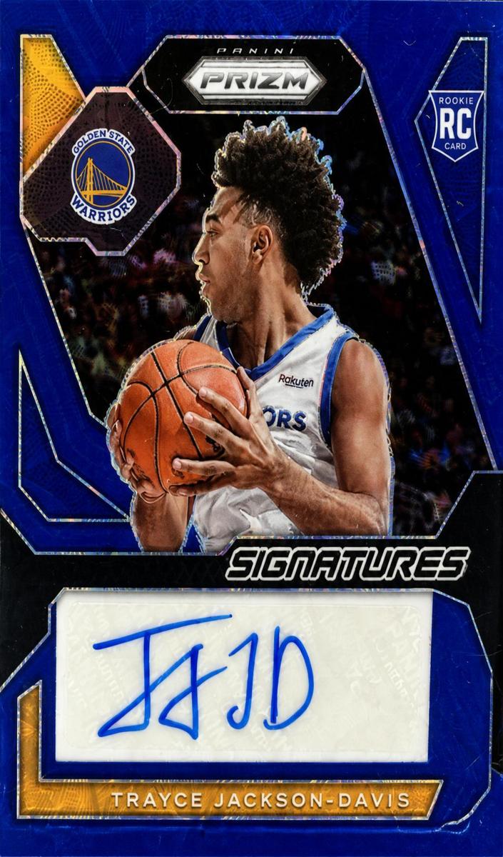 2023 Panini Prizm Basketball Choice Blue Trayce Jackson-Davis #RSI-TJD