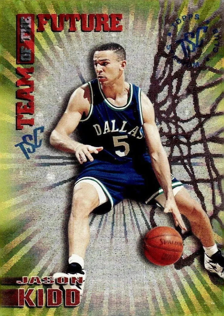 1994 Topps Stadium Club Basketball Jason Kidd #6 PSA 9