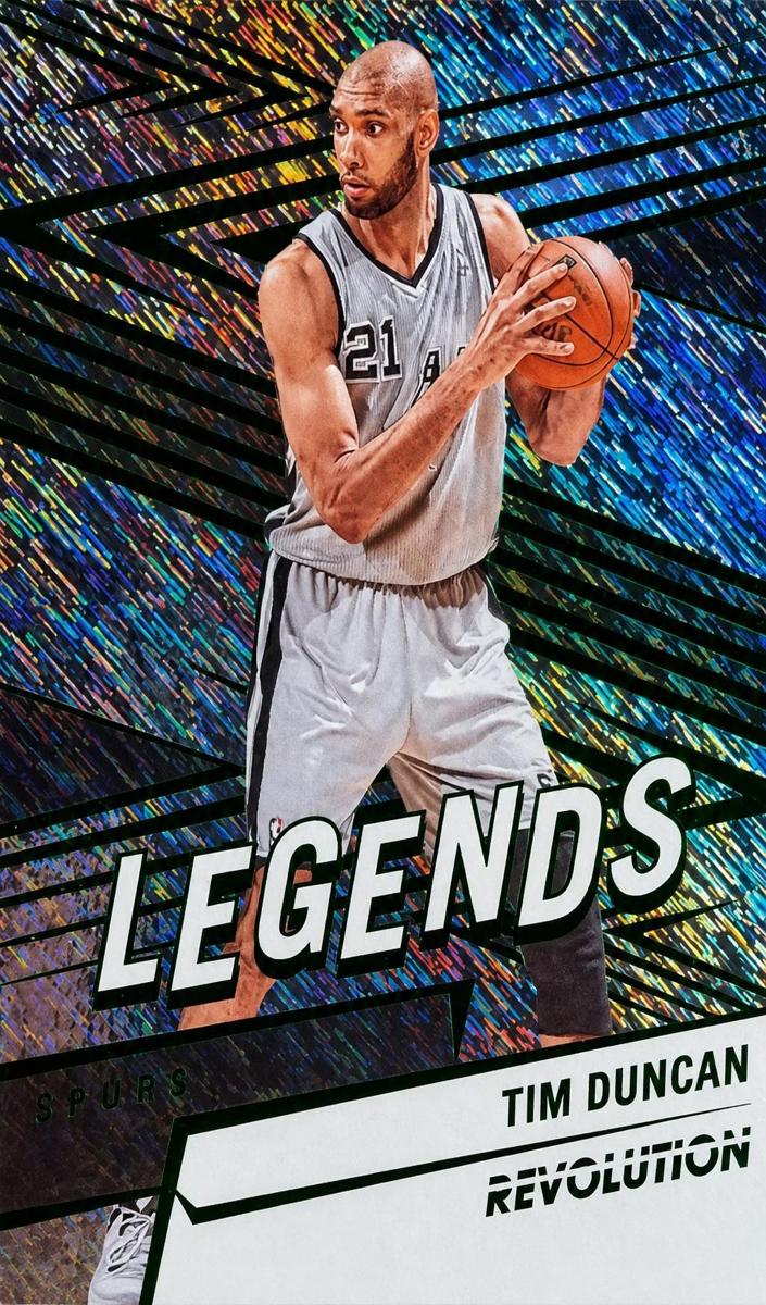 2024 Panini Revolution Basketball Green Storm Tim Duncan #161