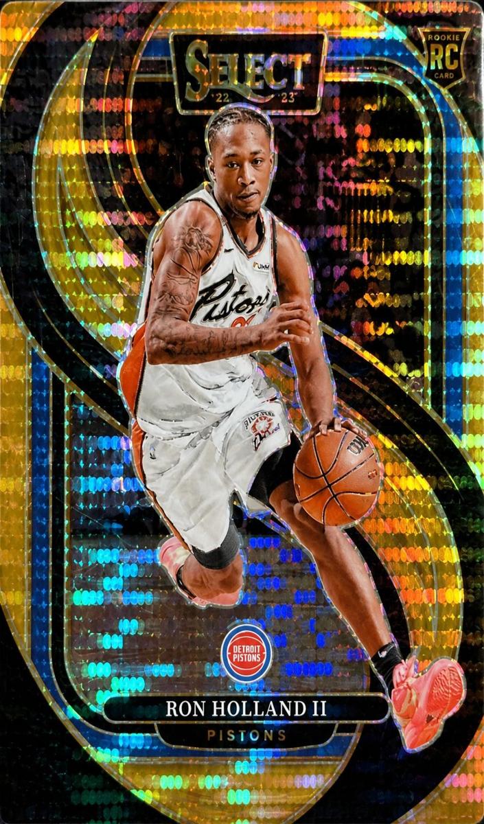 2024 Panini Select Basketball Neon Orange Pulsar FOTL Ron Holland II #198