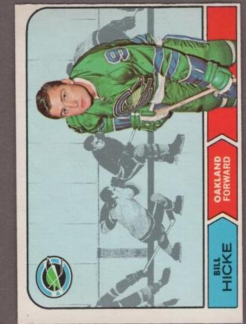 1968 O-Pee-Chee Hockey Bill Hicke #86 PSA 7.5