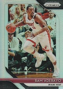 2018 Panini Prizm Basketball Prizms Silver Bam Adebayo #226 PSA 10