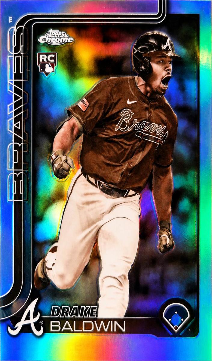 2025 Topps Chrome Update Baseball Sepia Refractor Drake Baldwin #USC96