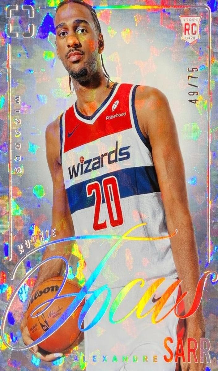 2024 Panini PhotoGenic Basketball Diamond Alexandre Sarr #10 PSA 9