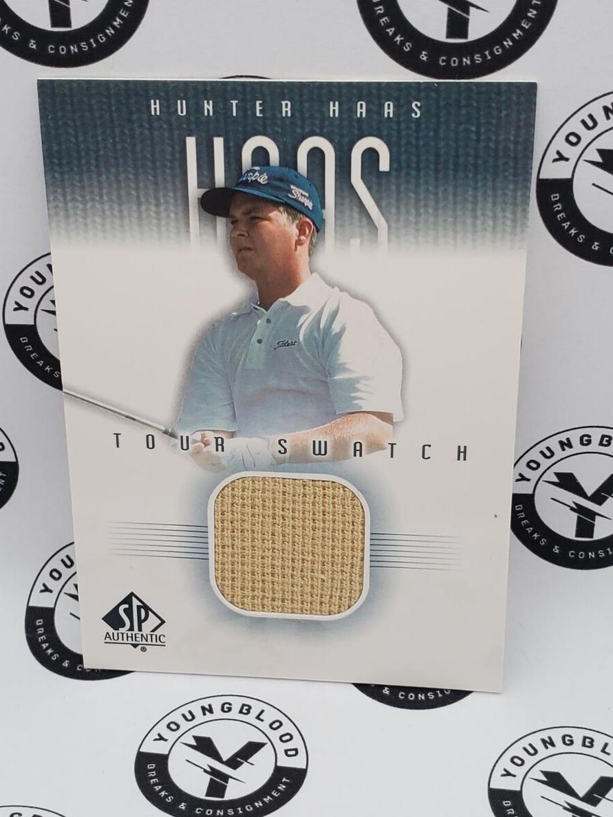 2001 SP Authentic Golf Hunter Haas #HH-TS BGS 8.5