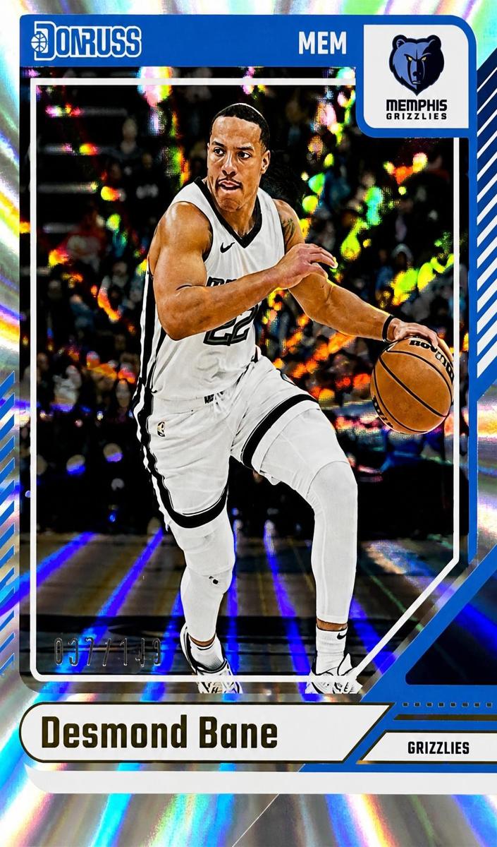 2024 Panini Donruss Basketball Holo Laser Desmond Bane #132