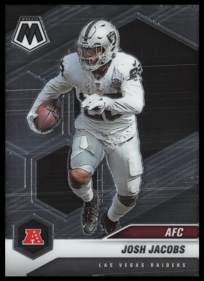 2021 Panini Mosaic Football Josh Jacobs #235