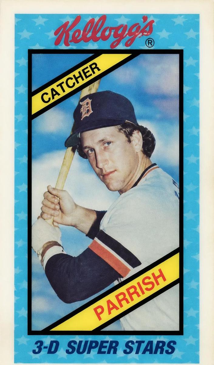 1980 Kellogg's 3-D Superstars Baseball Lance Parrish #54