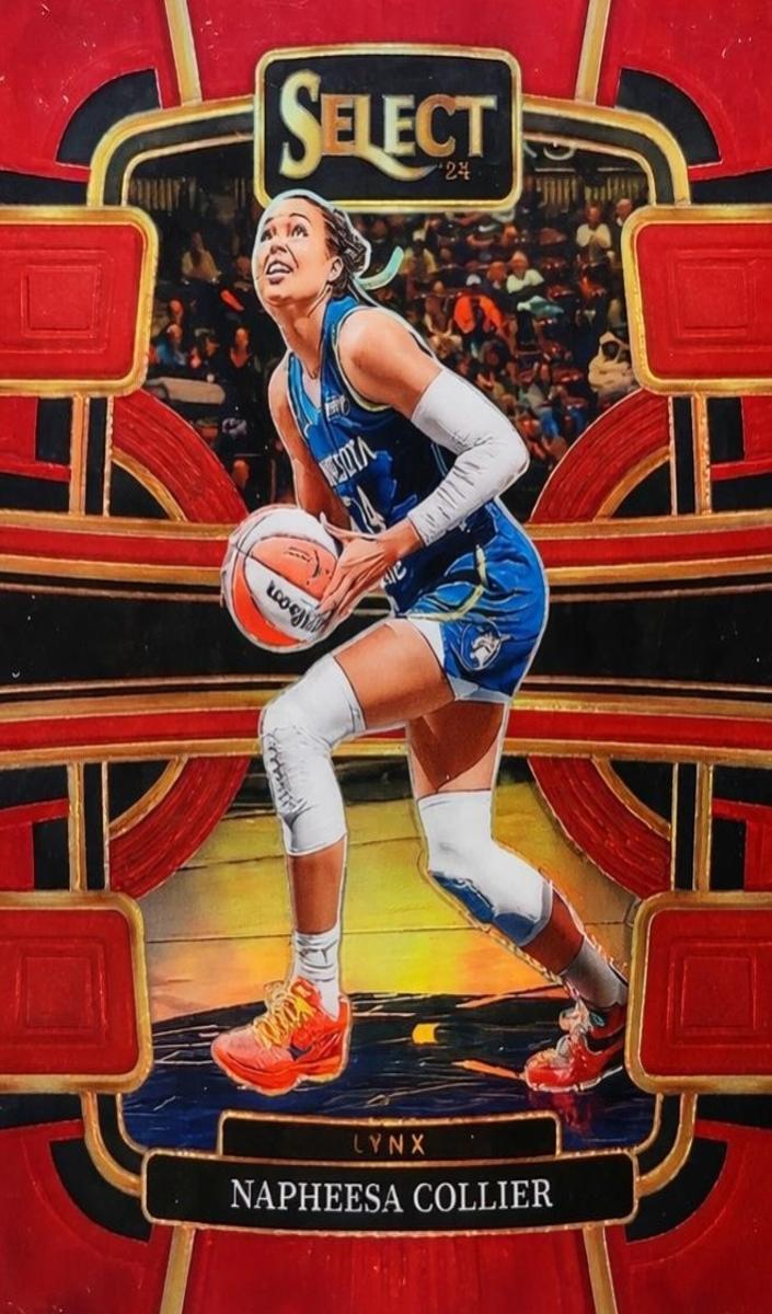 2024 Panini Select WNBA Basketball Red Napheesa Collier #8