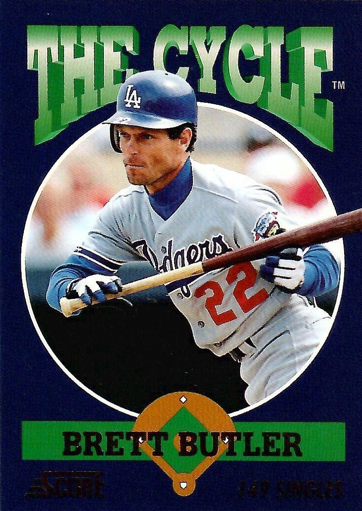 1994 Score Baseball Brett Butler #TC1
