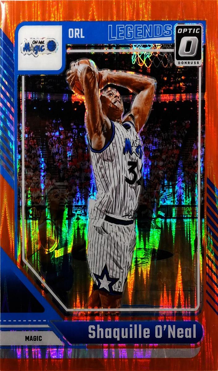 2024 Donruss Optic Basketball Orange Shock Shaquille O'Neal #244 PSA 9